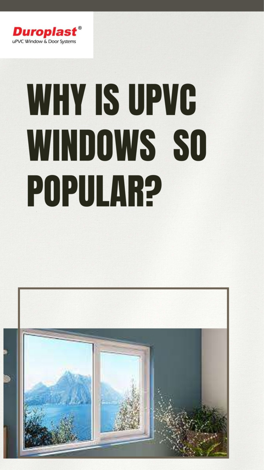 upvc windows manufacturer