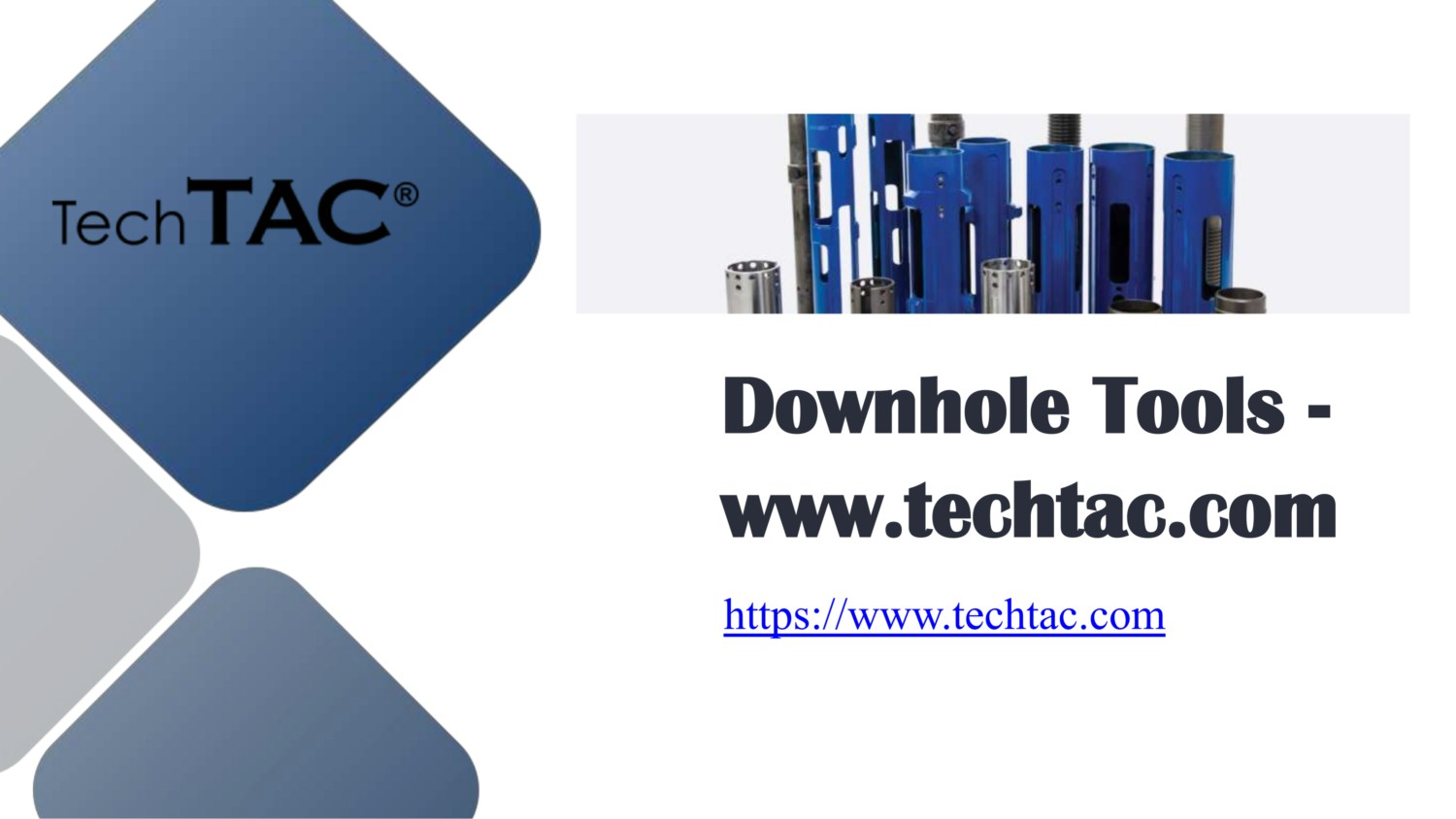 Downhole Tools - www.techtac.com