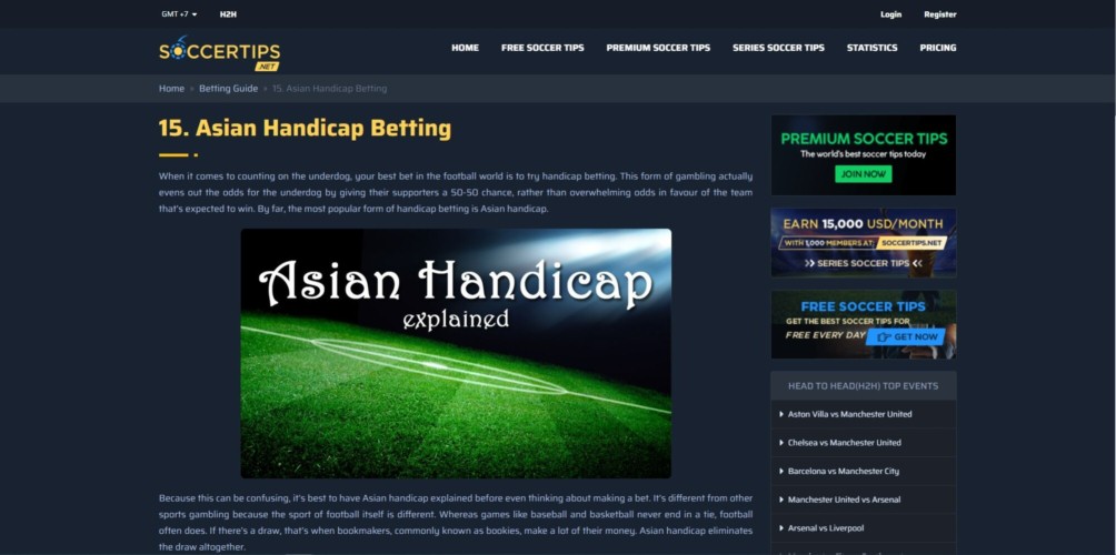 A Guide to Betting on Sports with Asian Handicap